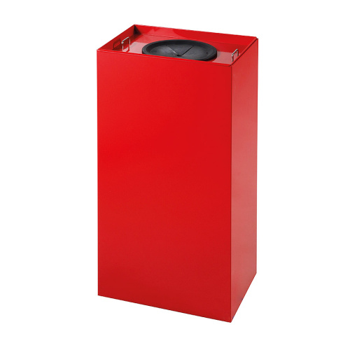 100 l szelktív hulladékgyűjtő-piros