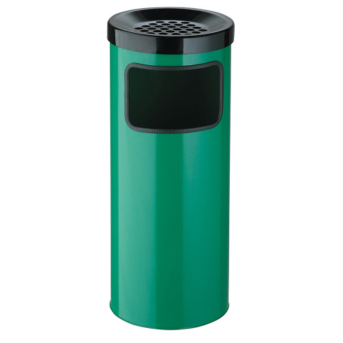 30 literes fém hamutartós hulladékgyűjtő zöld