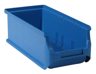 Fémlapra akasztható műanyag doboz-kék