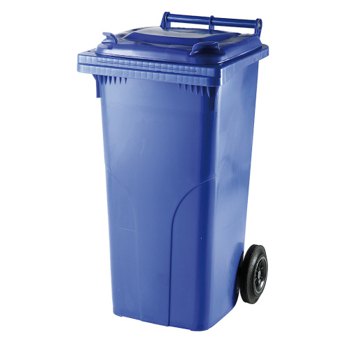 120 literes műanyag hulladéktároló-kék