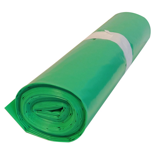 120 literes polietilén zsák - zöld