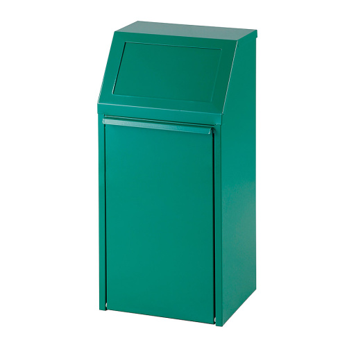 40 literes fém hulladékgyűjtő - zöld