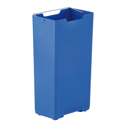 25 literes műanyag pedálos kosár-betét - kék