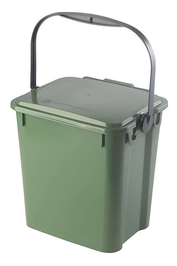 10 literes Urba hulladékgyűjtő-zöld
