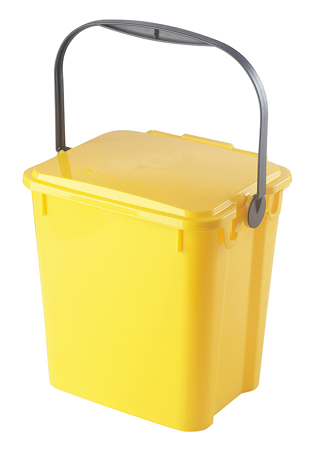 10 literes Urba hulladékgyűjtő-sárga