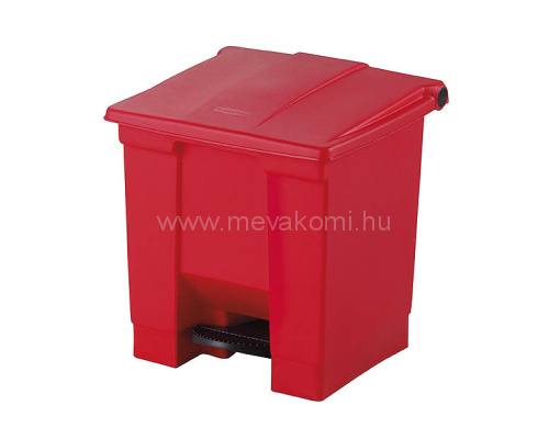 30 l Gastro pedálos hulladékgyűjtő-piros
