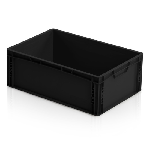 Műanyag tároló doboz 600x400x220 mm ESD