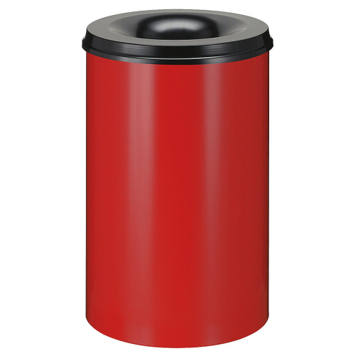 Önóltó hulladéktároló 50 l, piros/fekete