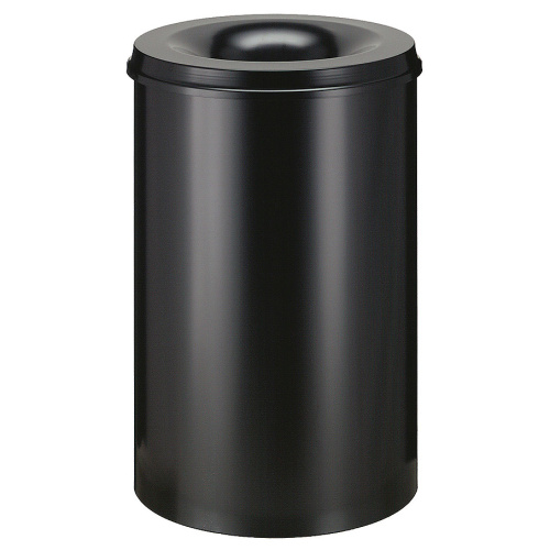 Önoltó hulladéktároló 110 l-fekete/fekete