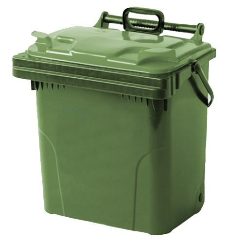 40 l hulladéktároló edény-zöld