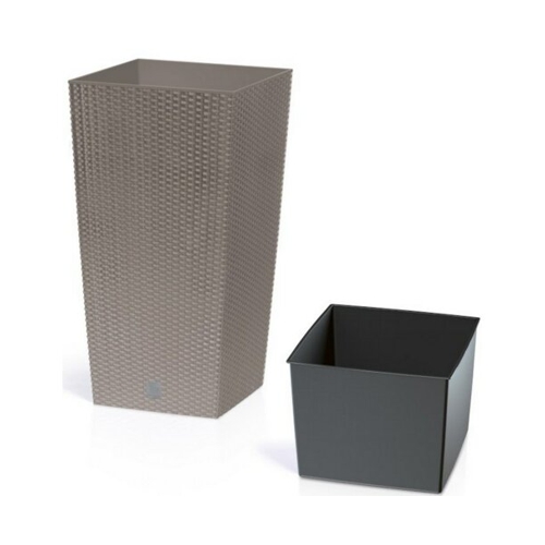 Műanyag virágláda betéttel - 11 l / 26,6 l