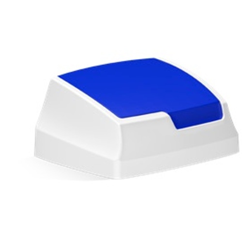 Műanyag fedél - kék